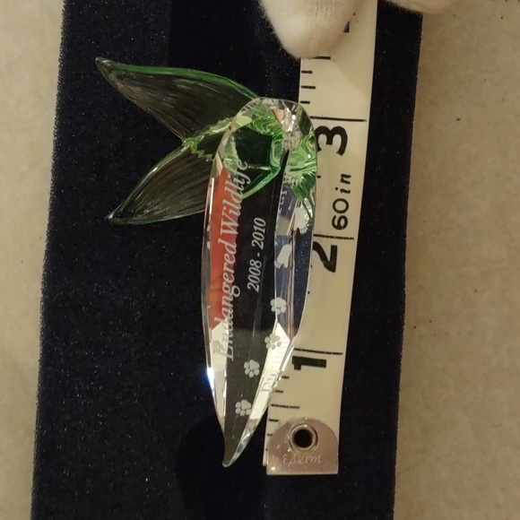 Swarovski Silver Crystal "Namensschild 2008. Figurine. 100% Authentic. - Picture 5 of 10